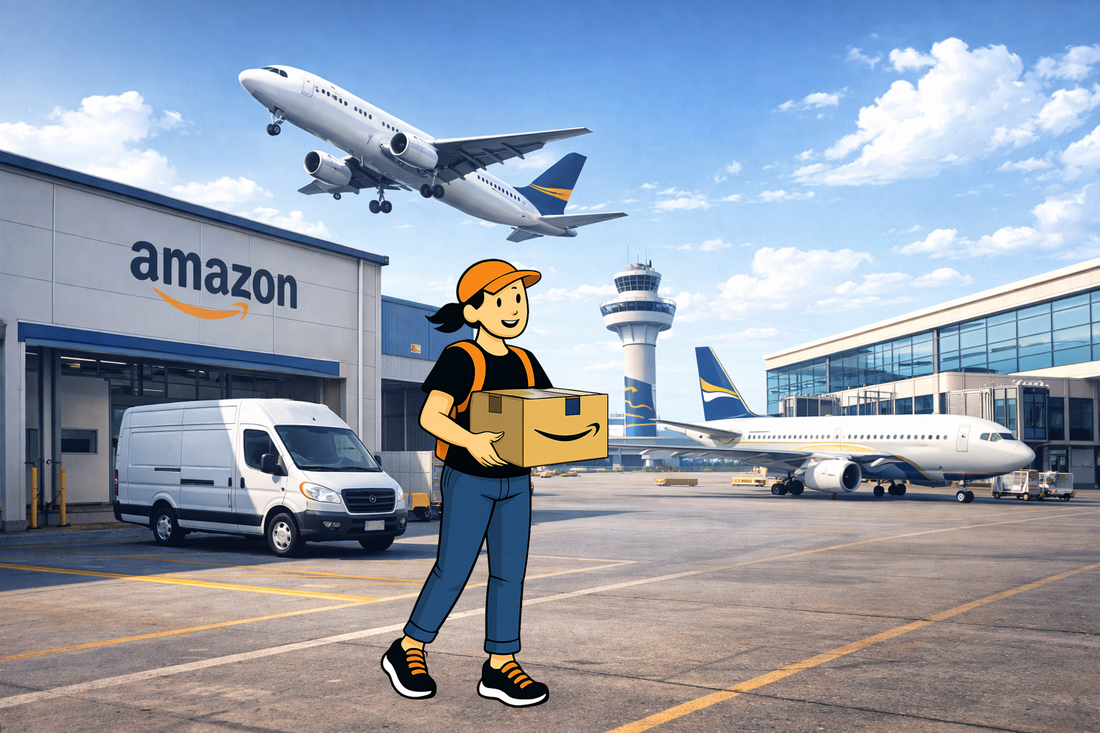 Airport Amazon Flex Wear House The Gig Economy Playbook Image