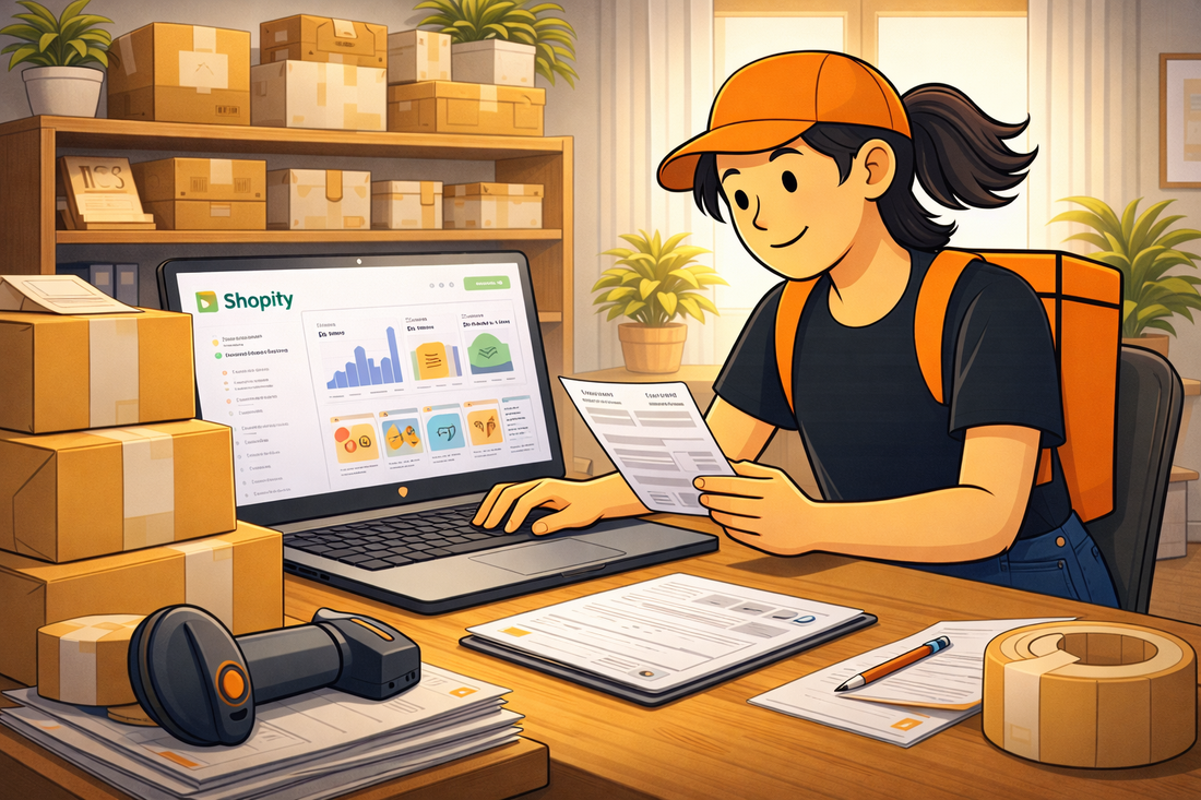 Shopify eCommerce Worker The Gig Economy Playbook Image