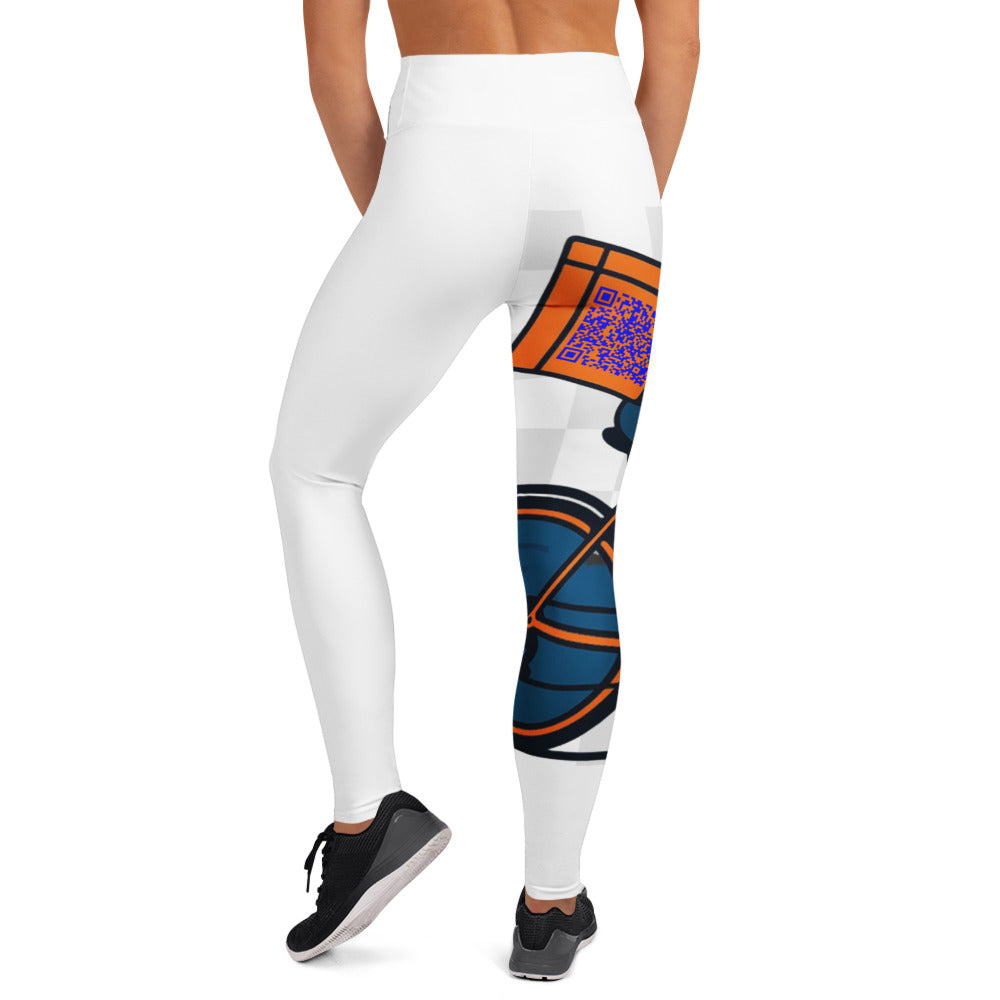 White leggings with a colorful geometric pattern on a white background The Gig Economy Playbook